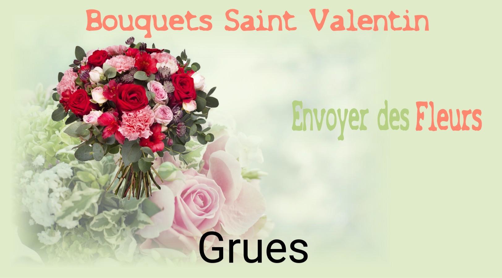 Roses de Saint-Valentin livrées à Grues